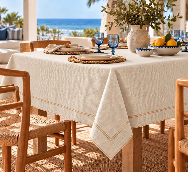 Mantel Natural Crudo de Atelier Denim